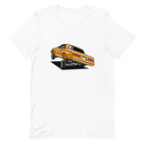 'Gold Engraved 3 Wheel Motion' Unisex T-shirt